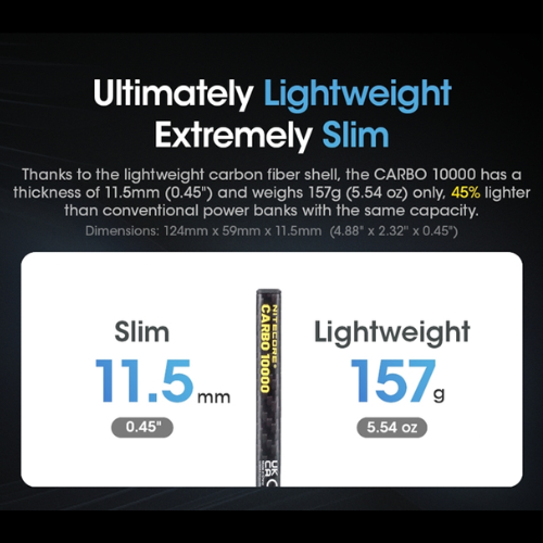 Carbo 10000 Power Bank by Nitecore
